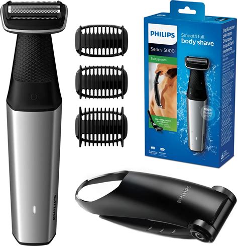 Philips Bodygroom series 5000 Afeitadora corporal apta para la ducha, 3 ...