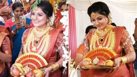 Appu of Santhwanam ties knot, co-artists arrive to shower blessings ...