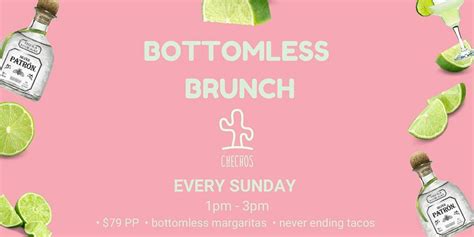 Bottomless Brunch @CHECHOS EVERY SUNDAY!, Checho's Penrith, 29 ...