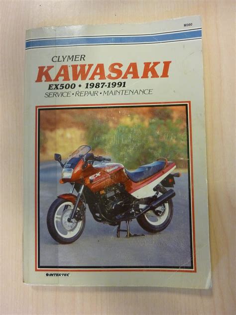 Kawasaki EX500, 1987-91: Clymer Workshop Manual : Clymer Publications ...