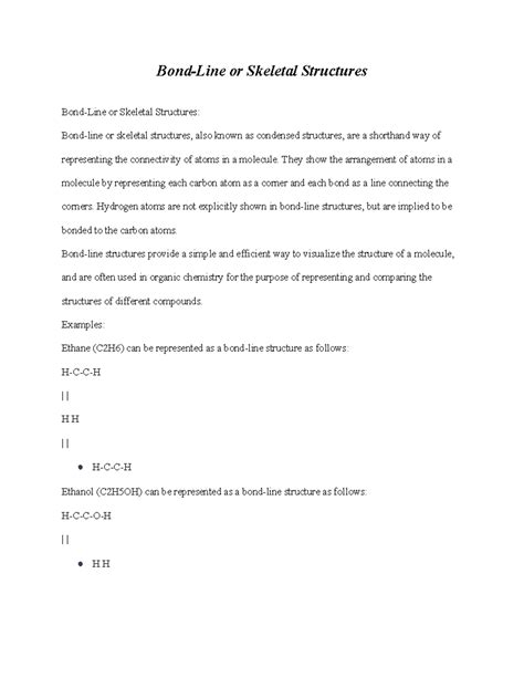 Image result for Drawing Bond Line Structures