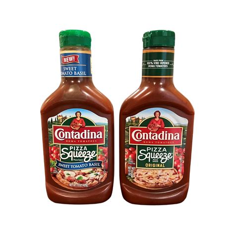Contadina Pizza Sauce Original & Sweet Tomato Basil - 2 Pack | Buy Now ...