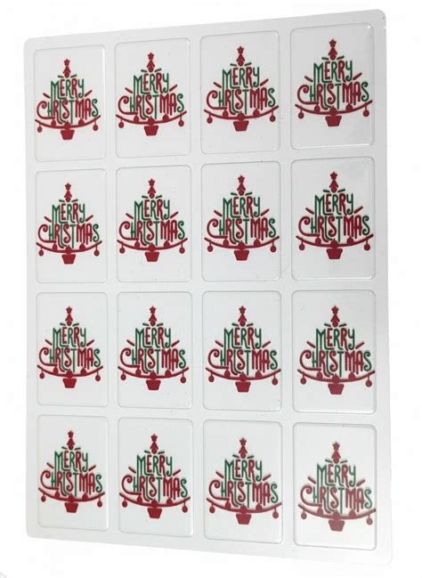 Bakersville Food Decor Transfer Christmas Mould – Bakeworld Retails Pvt Ltd