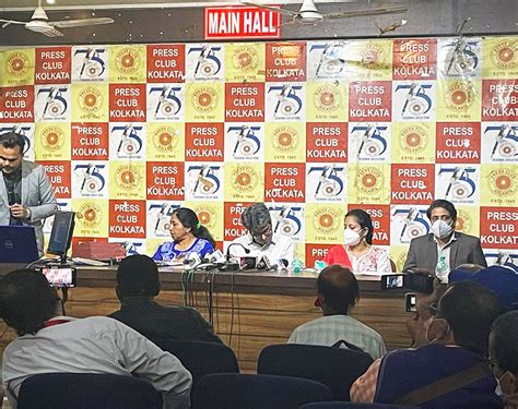 Press Conference at The Press Club, Kolkata on Recent Hi-Tech Cyber ...