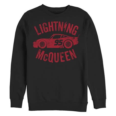 Men's Cars Lightning McQueen Sweatshirt - Walmart.com
