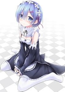 Anime Girls Re Zero Kara Hajimeru Isekai Seikatsu Rem Re Zero Poster ...