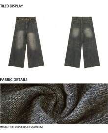 Unisex Y2K Baggy Jeans Hip Hop Skater Jeans Vintage Dance Skateboard ...