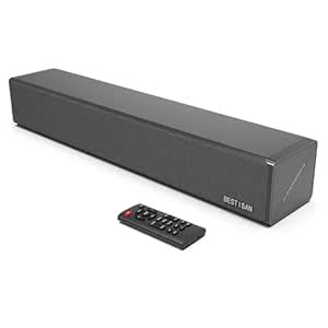 BESTISAN Sound Bars for TV, 16.5 Inches Sound Bar with Optical, AUX ...