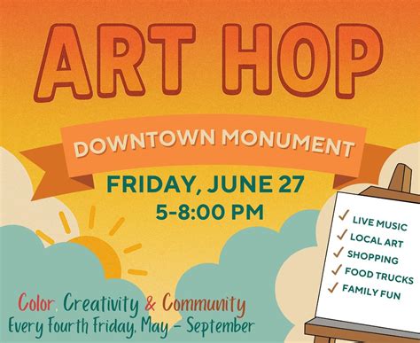 Art Hop (Fourth Fridays in Downtown Monument), DowntownMonument, 27 ...