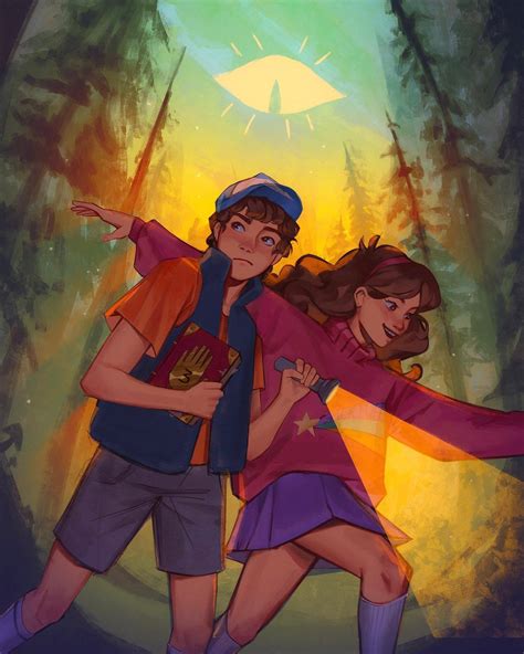 Dipper Pines :: Mabel Pines :: GF Персонажи :: Gravity Falls :: mlktwea ...