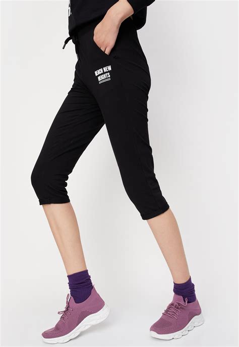 Buy Women Printed Athleisure Sports Capris Online at just Rs. 599.0 ...