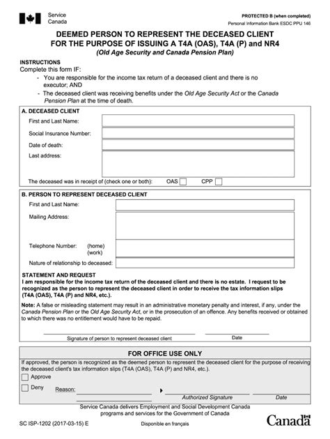2017-2026 Form Canada SC ISP-1202 - Blank Fillable Template | Fill Out ...