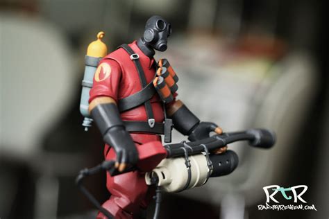 NECA Team Fortress Pyro Figure Review Action Figure Fury, 60% OFF