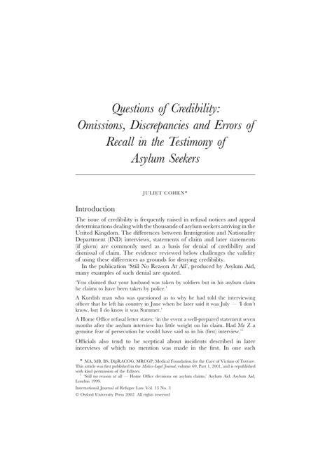 Image result for Asylum Interview Questions Answers