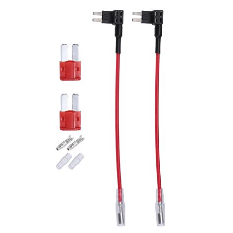X AUTOHAUX 2 Set 32V Fuse Adapter Tap Fuse Kit with 10A Blade Style ...