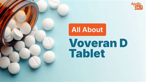Voveran D Tablet | Uses, Side Effects, Price | Apollo Pharmacy