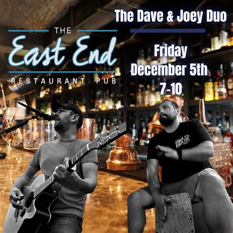 Dave & Joey at East End in Hatfield!, The East End PA, Hatfield, 5 ...