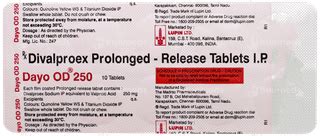 Dayo Od 250 Tablet 10: Uses, Side Effects, Price & Substitutes