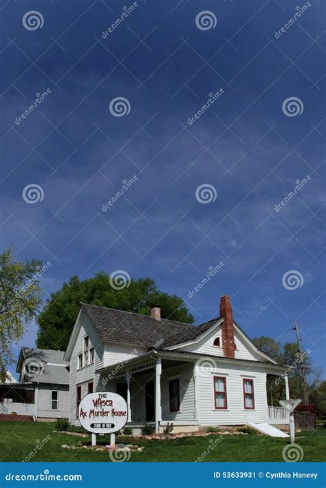 The Ax Murder House in Villlisca, Iowa Editorial Photo - Image of moore ...