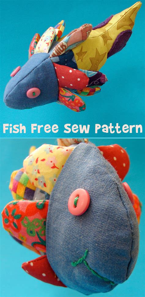 Image result for Fish Sewing Pattern