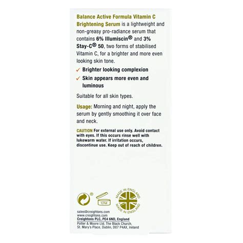 Balance Active Formula Vitamin C Brightening Serum (30 ml ...