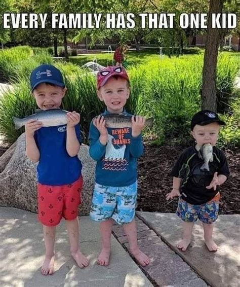 Every family has that one kid | Funny babies, Funny relatable memes, Really funny memes