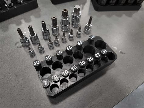3D printed Socket Organizer Trays : r/Tools