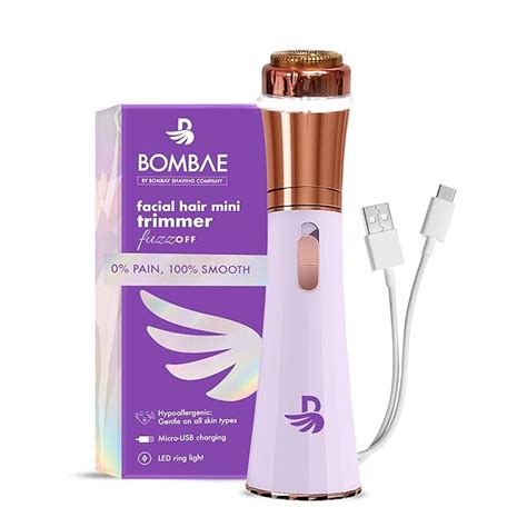Bombae Mini Trimmer For Women|Eyebrow Trimmer| Facial Hair Removal ...