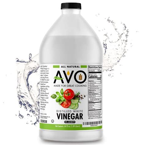 AVO Pure Natural Distilled White Vinegar - 64 fl oz, 5% India | Ubuy