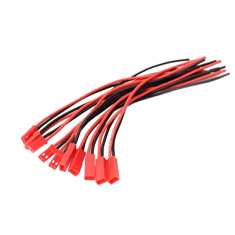 SIM&NAT 20 AWG Silicone Plug for JST, 2 Pin Battery Connector for JST ...