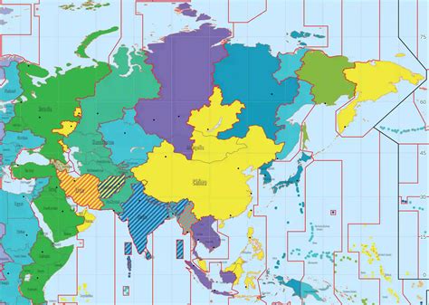 Time Zone Map Asia 的图像结果