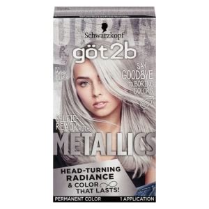 Got2b Metallics Metallic Silver Permanent Hair Color