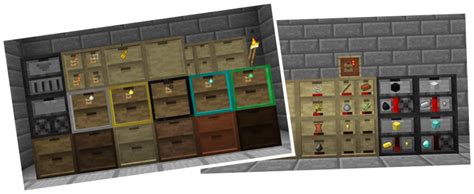 Storage Drawers Mod 1.19.2 → 1.18.2 — Shaders Mods