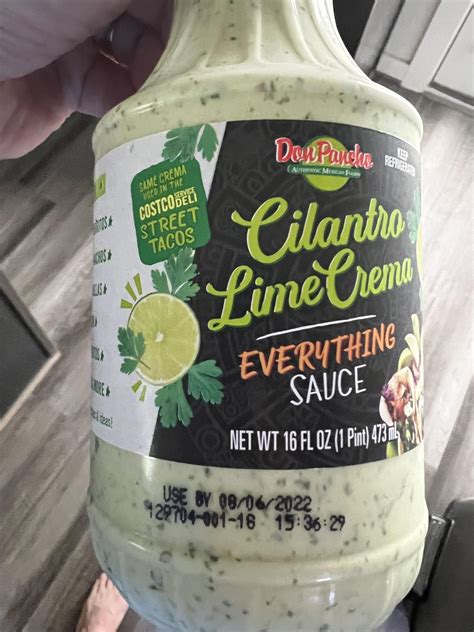 Cilantro Lime Crema Everything Sauce : r/Costco