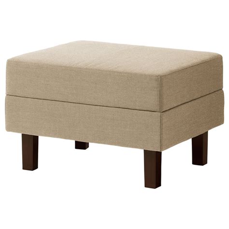 ORMARYD Footstool, Dark red - IKEA