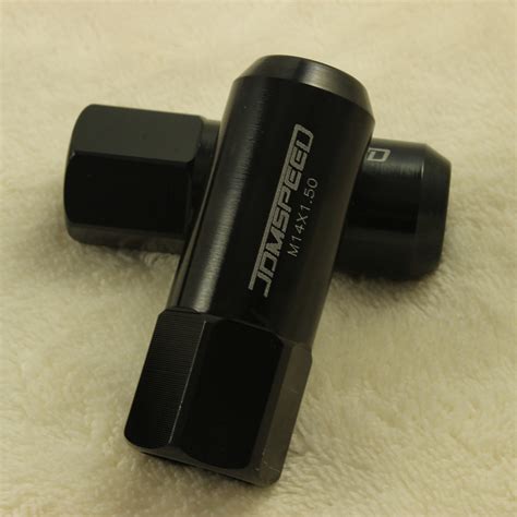 Lug Nuts For Aluminum Wheels 20-Pack JDMSPEED Extended Forged Aluminum ...
