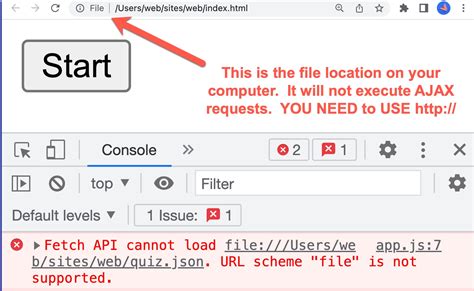 Retrieve Data From JSON File with Ajax 的图像结果