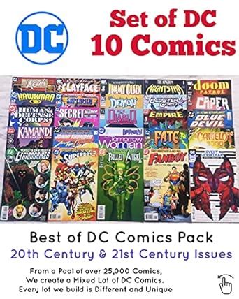 DC Comics | Set of 10 DC Comics Books | Assorted Collection | NO BATMAN ...