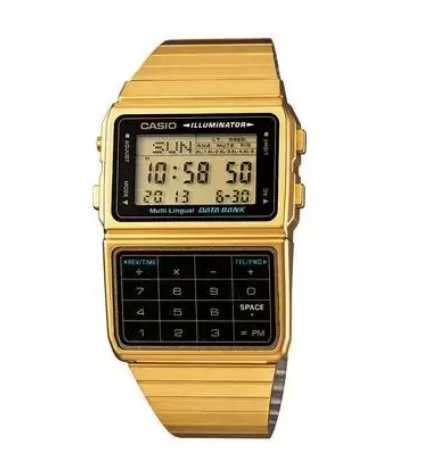 Casio Vintage Collection DBC611G1DF D211 Gold Digital Unisex Watch