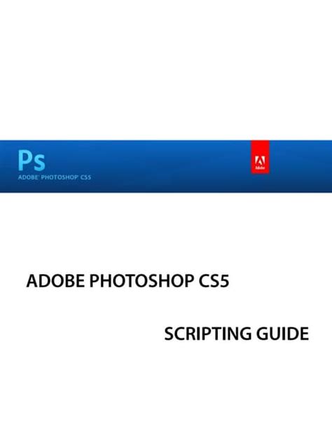Image result for Photoshop Scripting Guide