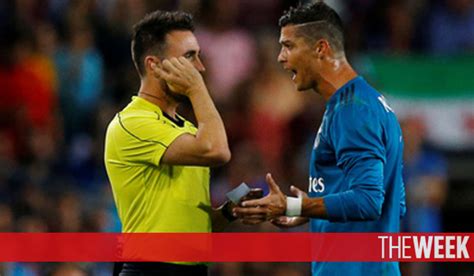 Ronaldo slapped with five-match ban after shoving referee