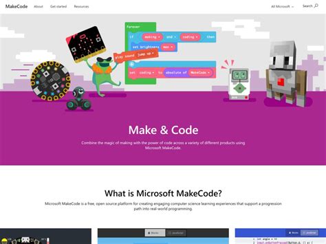 MakeCode Projects 的图像结果