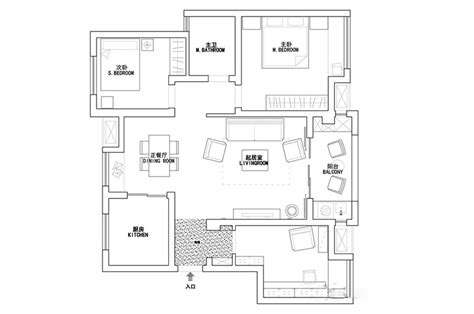 免费设计35 2套90平3房2厅实用设计_独家设计_太平洋家居网