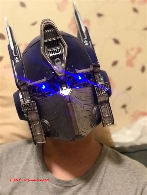 Real Optimus Prime Face Mask