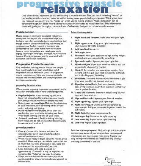 Image result for Paired Muscle Relaxation Script