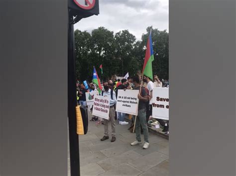 Free Balochistan Movement stage protest before British Parliament ...