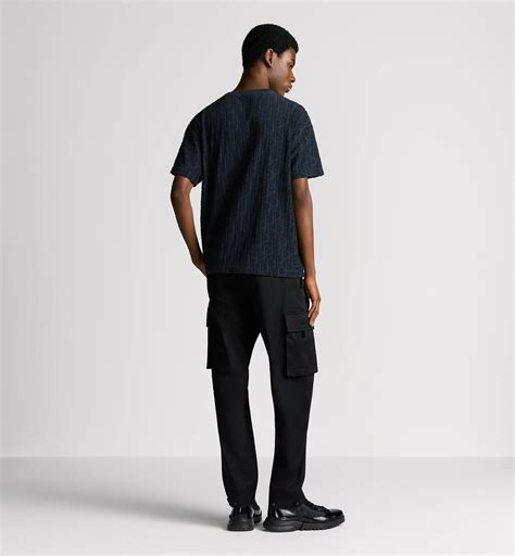 Cargo Pants Black Stretch Cotton Gabardine | DIOR