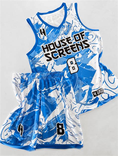Custom Basketball Jersey and Shorts Set with Personalized Player Name ...