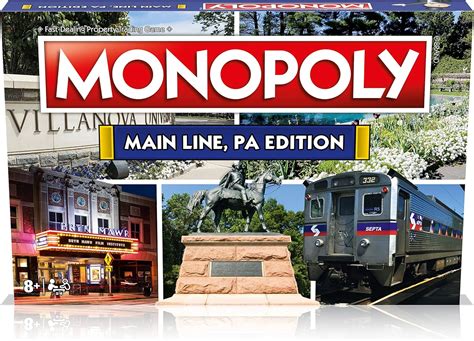 Buy Monopoly The Main Line Edition, Family Board Game for 2 to 6 ...