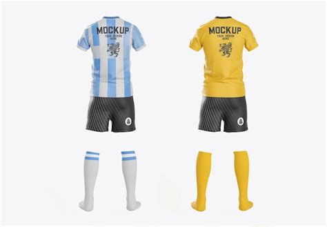 Maquette de t-shirt de kit de football | PSD Premium